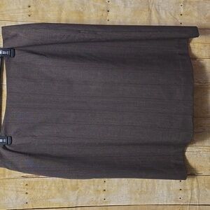 Laura Scott Brown Skirt